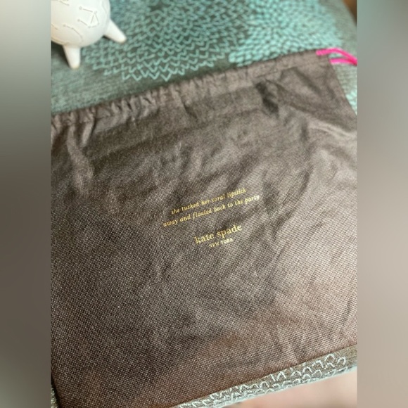 Kate Spade ♠️ teal crossbody bag with turn-lock closure - Picture 6 of 6